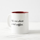 スパイすごいブリューコーヒーマグ ツートーンマグカップ (正面左)