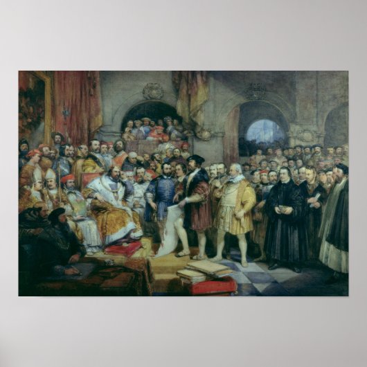 スパイアダイエット、1529年4月19日 ポスター (正面)