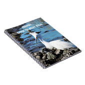 スパイキーなヘアバードフォトノートブック ノートブック (右側)