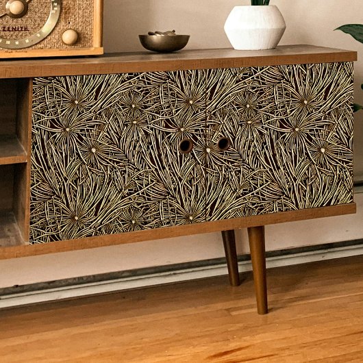 スパイキーな花のマッサージされたパターンの切り離し 薄葉紙