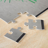 スパイキー抽象芸術バードパズル – 紫と黒, 252 P ジグソーパズル (側面)