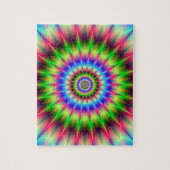 スパイキー色の爆発 ジグソーパズル (縦)