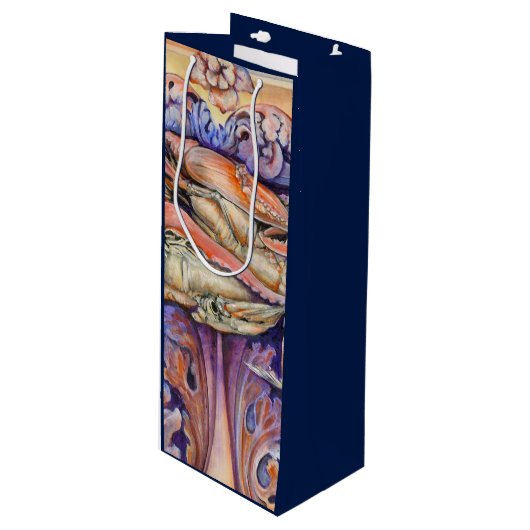 スパイクとカーリーが鬼ごっこ ワインギフトバッグ (正面アングル)