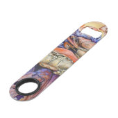 スパイクとカーリ遊ーのラベル スピード栓抜き (裏面アングル)