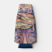 スパイクとカーリ遊ーのラベル ボトルクーラー (正面)