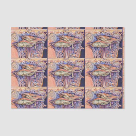 スパイクとカーリ遊ーのラベル 薄葉紙 (正面)