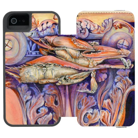 スパイクとカーリ遊ーのラベル INCIPIO iPhoneウォレットケース (フォリオ Open)