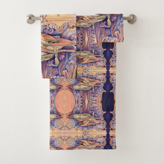 スパイクとカー遊リーのラベル バスタオルセット (インサイチュ)