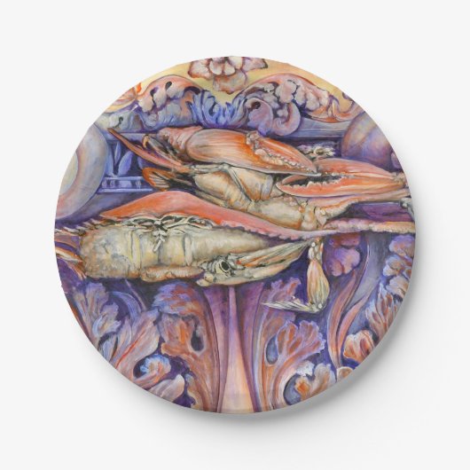 スパイクとカー遊リーのラベル ペーパープレート (正面)