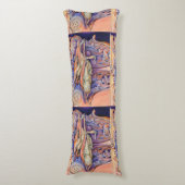 スパイクとカー遊リーのラベル ボディピロー (正面縦)