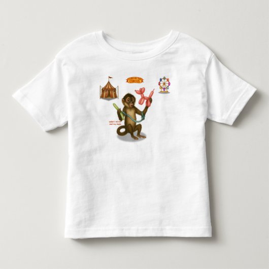スパイクのバルーンモンキーマジック トドラーTシャツ (正面)