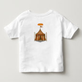 スパイクのバルーンモンキーマジック トドラーTシャツ (裏面)
