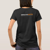 スパイクの目の女性のTシャツ-アニメーションの顧問 Tシャツ (裏面)