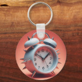 スパイクアラーム時計 キーホルダー (裏面)