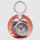 スパイクアラーム時計 キーホルダー (裏面)