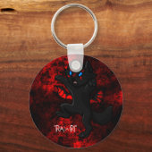 スパイクウルフキーチェーン キーホルダー (正面)