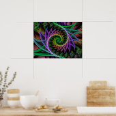 スパイクゴシックスパイラル ポスター (キッチン)