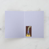 スパイクスピードウエルハットカード付きゴールドフィンチ カード (内部)