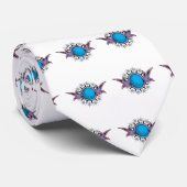 スパイクタトゥーデザイン ネクタイ (ロール)