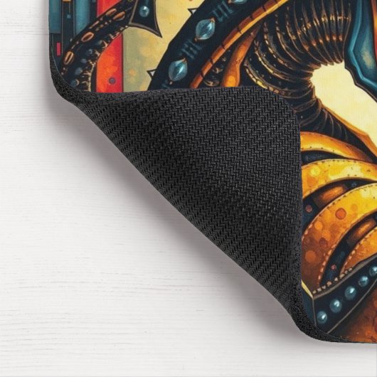 スパイクティース付き宇宙探査機 マウスパッド (コーナー)