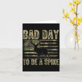 スパイクディアー狩りになる悪いおもしろい日 カード (黄色い花)