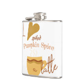 スパイクパンプキンスパイスAラテユーモアのあるカスタム フラスク (左)