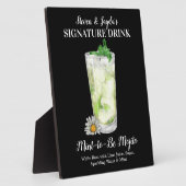 スパイクレモネード • このシグネチャードリンクをパーソナライズ フォトプラーク (側面)