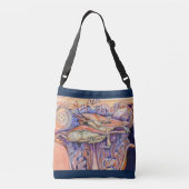 スパイク・アンド・遊カーリーのラベル クロスボディバッグ (裏面)