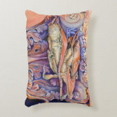 スパイク·カーリー遊ラベル アクセントクッション (正面(垂直))