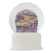 スパイク·カーリー遊ラベル スノーグローブ (正面)