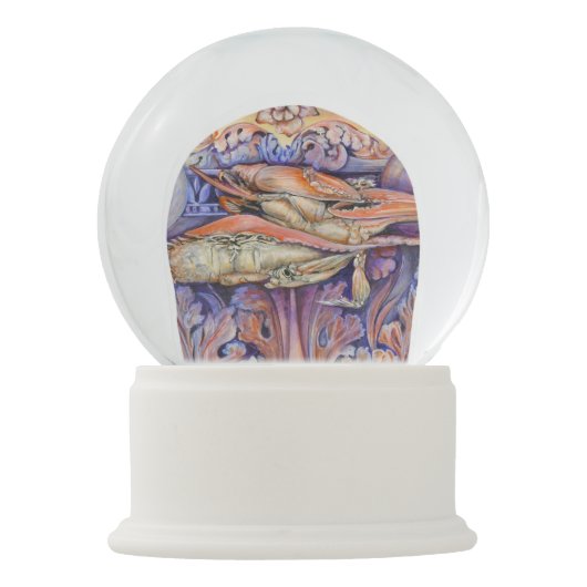 スパイク·カーリー遊ラベル スノーグローブ (裏面)