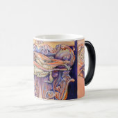 スパイク·カーリー遊ラベル モーフィングマグカップ (正面右)