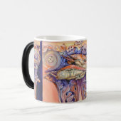 スパイク·カーリー遊ラベル モーフィングマグカップ (正面左)