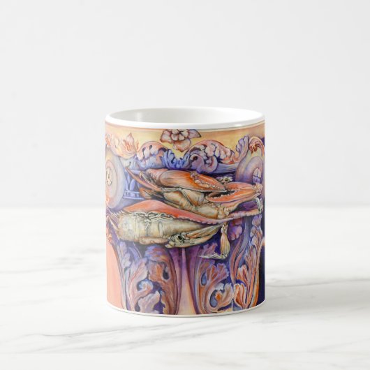 スパイク·カーリー遊ラベル モーフィングマグカップ (中央)