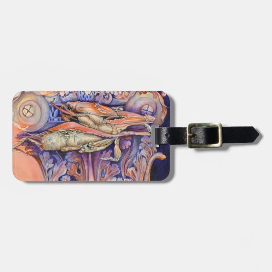 スパイク·カーリー遊ラベル ラゲッジタグ (正面横)