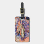 スパイク·カーリー遊ラベル ラゲッジタグ (正面縦)