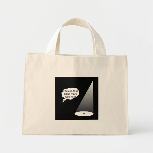 スパイク·マーク·ライト·カラー·バッグ ミニトートバッグ (正面)