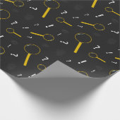 スパイグラス探偵と指紋おもしろい ラッピングペーパー (角)