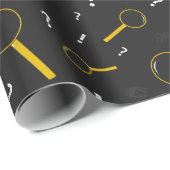 スパイグラス探偵と指紋おもしろい ラッピングペーパー (ロールコーナー)