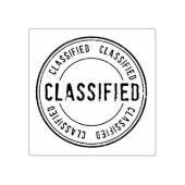 スパイサプライズ誕生日パーティートップ秘密の分類 ラバースタンプ (インプリント)