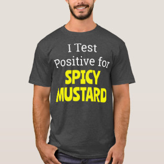 スパイシーおもしろいマスタード Tシャツ