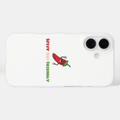 スパイシーが🌶フレンドリーヒスパニック伝統月 Case-Mate iPhoneケース (裏面 (横))