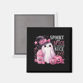 スパイシーでお茶目なハロウィンピン マグネット (正面/裏面)