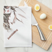 スパイシーではない キッチンタオル (四つ折り)