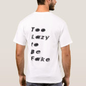 スパイシーなチャイの面白い引用 Tシャツ (裏面)
