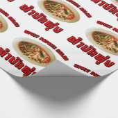 スパイシーなパパイヤサラダ[タムマックつる]イサーン方言 ラッピングペーパー (角)