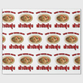 スパイシーなパパイヤサラダ[タムマックつる]イサーン方言 ラッピングペーパー (フラット)