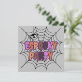 スパイシーなパーティーを楽しもう！恐怖の蜘蛛 招待状 (スタンド正面)