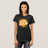 スパイシーなファンのためのJust Chili n Chili Tシャツ (正面フル)