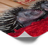 スパイシーな外観の内側には柔らかいハート ポスター (角)